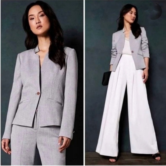 Ted Baker London Jackets & Blazers - Ted Baker Daizi Gray women's fitted blazer women’s EUC women’s 2